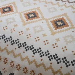 Jabari Aztec 144 Thread Count Reversible Duvet Cover & Pillowcase Set 26 Jabari Aztec 144 Thread Count Reversible Duvet Cover & Pillowcase Set -furn Sale Store 30929335 alt04