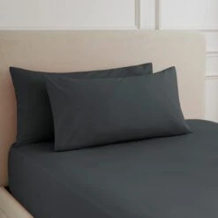 Hotel 230 Thread Count Percale Large Standard Pillowcase Pair -furn Sale Store 30929708