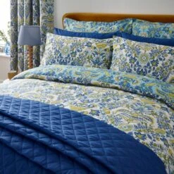 Darcey Damask Teal Oxford Pillowcase -furn Sale Store 30930176 alt03