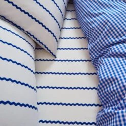 Sophie Robinson Mini Wave 100% Cotton Fitted Sheet -furn Sale Store 30930235 alt05