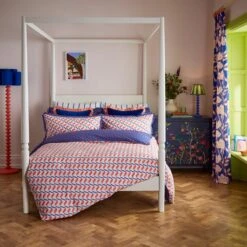 Sophie Robinson Zig Zag 100% Cotton Duvet Cover & Pillowcase Set 36 Sophie Robinson Zig Zag 100% Cotton Duvet Cover & Pillowcase Set -furn Sale Store 30930252