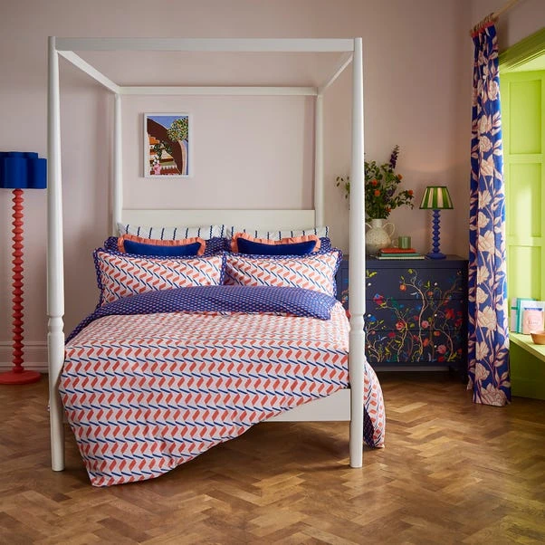 Sophie Robinson Zig Zag 100% Cotton Duvet Cover & Pillowcase Set 17 Sophie Robinson Zig Zag 100% Cotton Duvet Cover & Pillowcase Set - Image 15