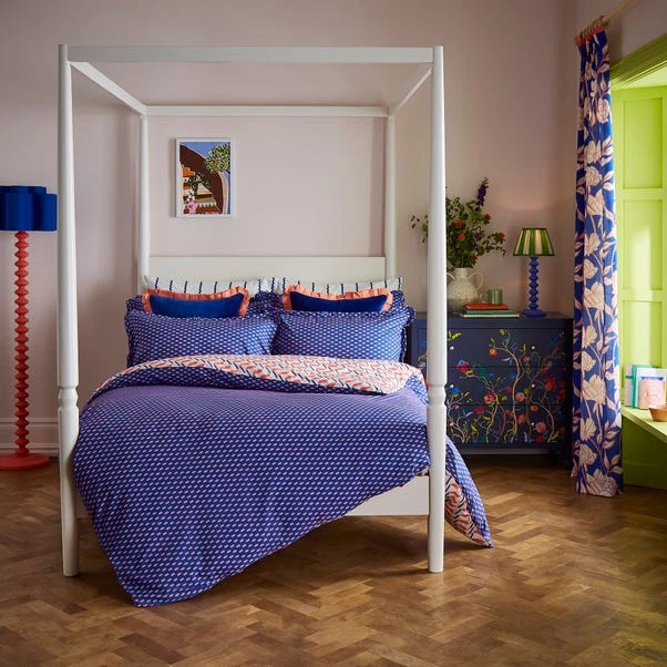 Sophie Robinson Zig Zag 100% Cotton Duvet Cover & Pillowcase Set 18 Sophie Robinson Zig Zag 100% Cotton Duvet Cover & Pillowcase Set - Image 16