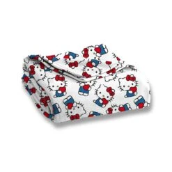 Hello Kitty Heartheld Fleece Blanket -furn Sale Store 30931046 alt04