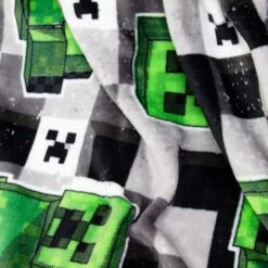 Minecraft Scribble Fleece Blanket 9 Minecraft Scribble Fleece Blanket -furn Sale Store 30931055 alt02