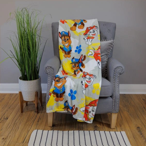 Paw Patrol Splodge Fleece Blanket 3 Paw Patrol Splodge Fleece Blanket
