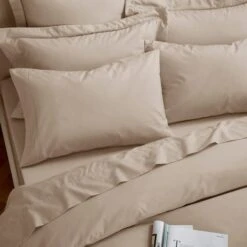 Dorma Crisp & Fresh 400 Thread Count Egyptian Cotton Percale Flat Sheet -furn Sale Store 30931138 alt02