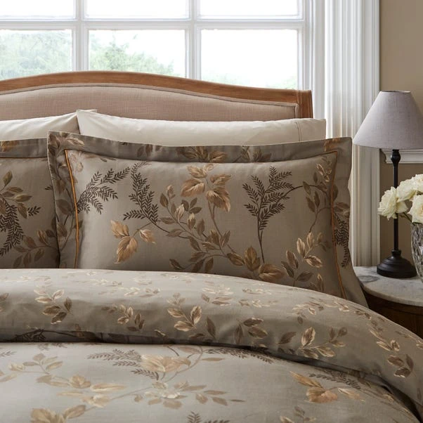 Dorma Moonlight Blossom Oxford Pillowcase Pair 3 Dorma Moonlight Blossom Oxford Pillowcase Pair