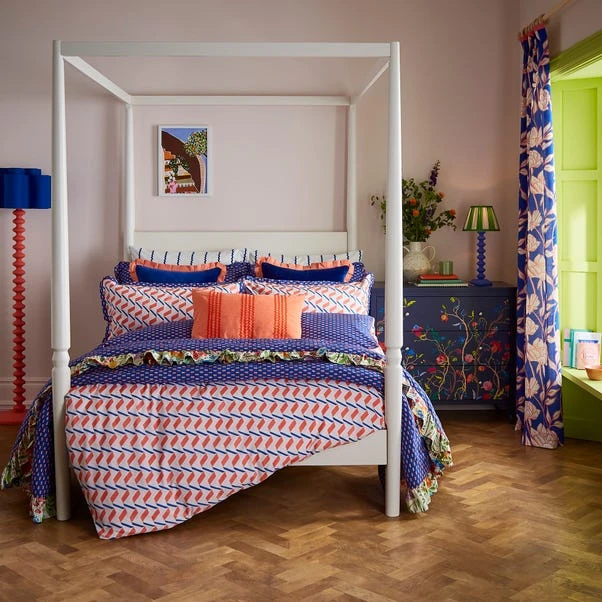 Sophie Robinson Zig Zag 100% Cotton Duvet Cover & Pillowcase Set 15 Sophie Robinson Zig Zag 100% Cotton Duvet Cover & Pillowcase Set - Image 13