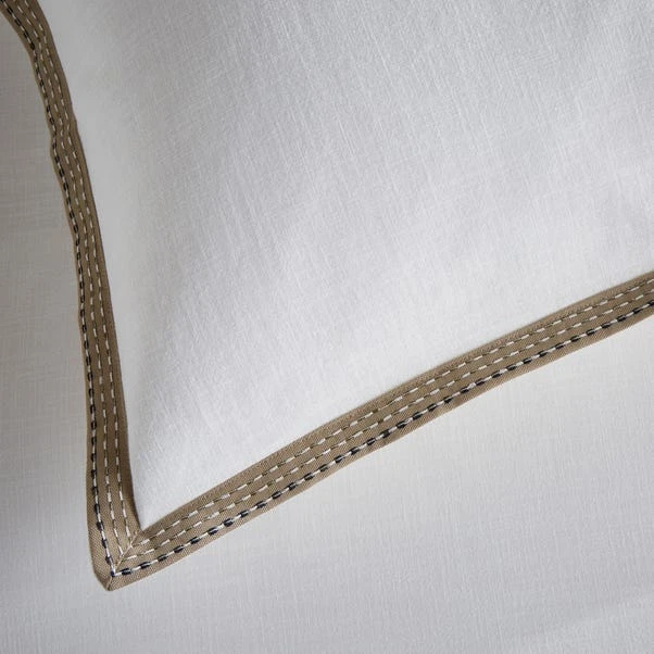 Prestbury Slub 100% Cotton Duvet Cover And Pillowcase Set 6 Prestbury Slub 100% Cotton Duvet Cover And Pillowcase Set - Image 4