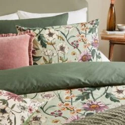 Wylder Nature Wallflower Reversible Duvet Cover And Pillowcase Set -furn Sale Store 30933072 alt01