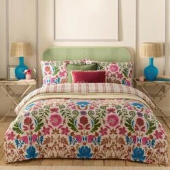 Furn Curious Lotus Reversible Duvet Cover And Pillowcase Set -furn Sale Store 30933152