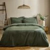 Seersucker Woven Cotton Duvet Cover & Pillowcase Set -furn Sale Store 30934695