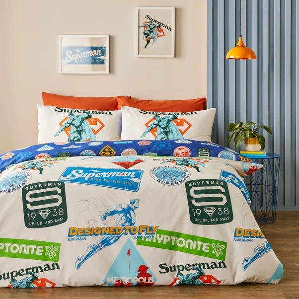 Superman Reversible Duvet Cover And Pillowcase Set 15 Superman Reversible Duvet Cover And Pillowcase Set - Image 13