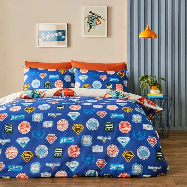Superman Reversible Duvet Cover And Pillowcase Set 5 Superman Reversible Duvet Cover And Pillowcase Set - Image 3
