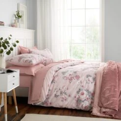 Darla Floral Duvet Cover And Pillowcase Set -furn Sale Store 30938071 alt09
