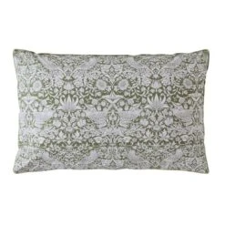 William Morris Strawberry Thief 100% Cotton Duvet Cover And Pillowcase Set -furn Sale Store 30939016 alt06