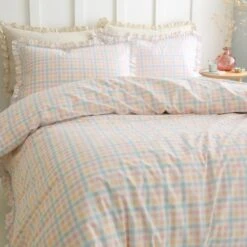 Mila Gingham Standard Pillowcase Pair 9 Mila Gingham Standard Pillowcase Pair -furn Sale Store 30942914 alt03