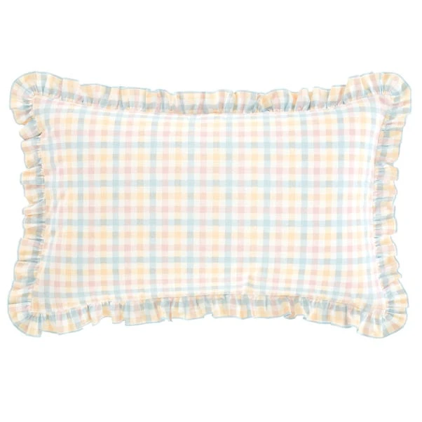 Mila Gingham Standard Pillowcase Pair 7 Mila Gingham Standard Pillowcase Pair - Image 5