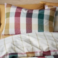 Catherine Lansfield Autumn Check Duvet Cover And Pillowcase Set -furn Sale Store 30942951 alt03