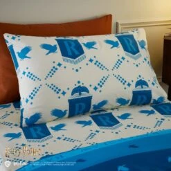 Harry Potter Ravenclaw Reversible Duvet Cover And Pillowcase Set -furn Sale Store 30945418 alt03