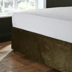 Catherine Lansfield Kingsley Matte Velvet Divan Base Bed Wrap 37 Catherine Lansfield Kingsley Matte Velvet Divan Base Bed Wrap -furn Sale Store 30956819