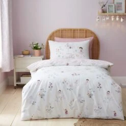 Fairies Reversible Polycotton Duvet Cover & Pillowcase Set 27 Fairies Reversible Polycotton Duvet Cover & Pillowcase Set -furn Sale Store 30957177
