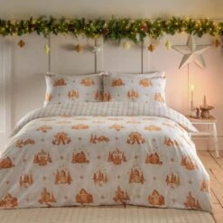 Gretel 100% Cotton Duvet Cover And Pillowcase Set 39 Gretel 100% Cotton Duvet Cover And Pillowcase Set -furn Sale Store 30958668 alt07