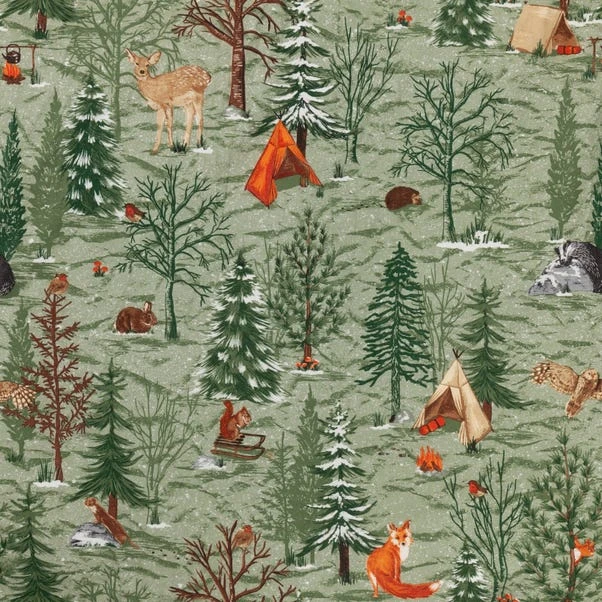 Lodge Wood 100% Cotton Duvet Cover And Pillowcase Set 17 Lodge Wood 100% Cotton Duvet Cover And Pillowcase Set - Image 15