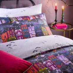 Creepy Town Polycotton Duvet Cover And Pillowcase Set -furn Sale Store 30959052 alt06