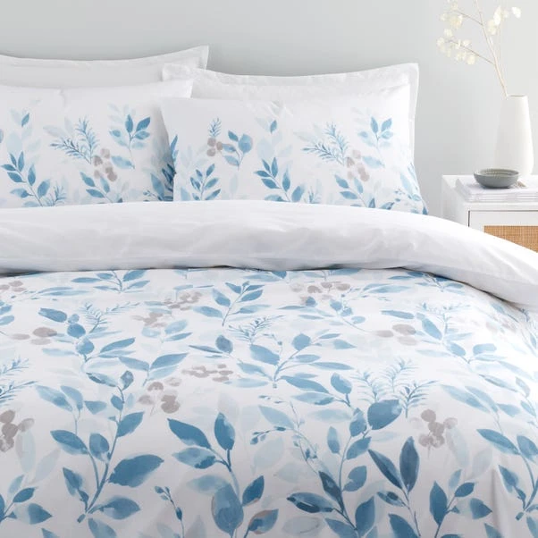 Abeny Leaves Cotton TENCEL™ Duvet Cover & Pillowcase Set 15 Abeny Leaves Cotton TENCEL™ Duvet Cover & Pillowcase Set - Image 14