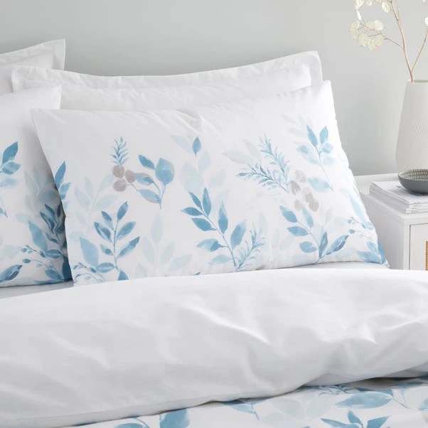 Abeny Leaves Cotton TENCEL™ Duvet Cover & Pillowcase Set 10 Abeny Leaves Cotton TENCEL™ Duvet Cover & Pillowcase Set - Image 9