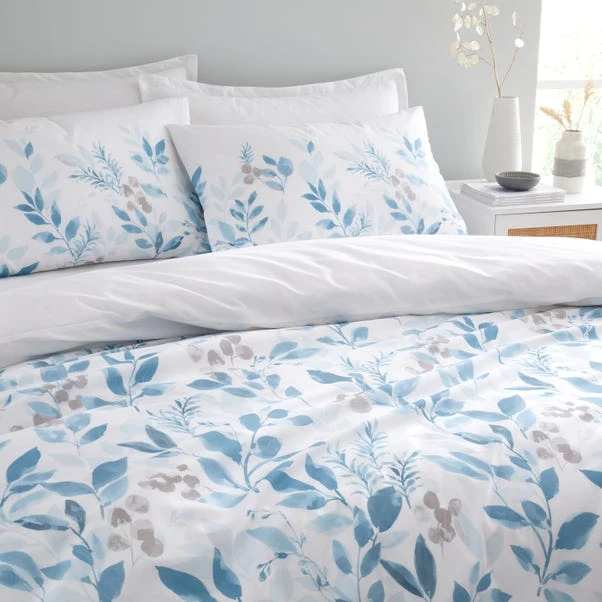 Abeny Leaves Cotton TENCEL™ Duvet Cover & Pillowcase Set 11 Abeny Leaves Cotton TENCEL™ Duvet Cover & Pillowcase Set - Image 10