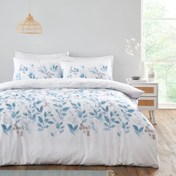 Abeny Leaves Cotton TENCEL™ Duvet Cover & Pillowcase Set 2 Abeny Leaves Cotton TENCEL™ Duvet Cover & Pillowcase Set