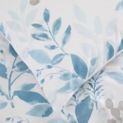 Abeny Leaves Cotton TENCEL™ Duvet Cover & Pillowcase Set 26 Abeny Leaves Cotton TENCEL™ Duvet Cover & Pillowcase Set -furn Sale Store 30962742 alt05
