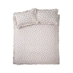 Catherine Lansfield Frill Ditsy Floral Duvet Cover And Pillowcase Set -furn Sale Store 30962914 alt05