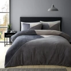 Catherine Lansfield Cosy Larsson Geo Fleece Duvet Cover And Pillowcase Set 37 Catherine Lansfield Cosy Larsson Geo Fleece Duvet Cover And Pillowcase Set -furn Sale Store 30962927
