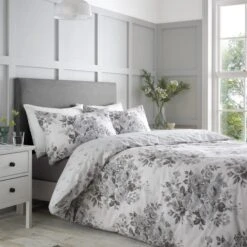 Catherine Lansfield Elinda Floral Duvet Cover And Pillowcase Set -furn Sale Store 30963016