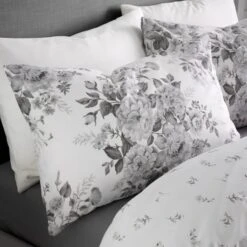 Catherine Lansfield Elinda Floral Duvet Cover And Pillowcase Set -furn Sale Store 30963016 alt01
