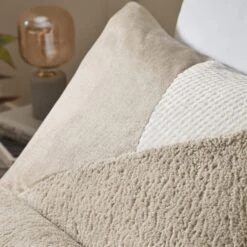 Catherine Lansfield Cosy Larsson Geo Fleece Duvet Cover And Pillowcase Set 29 Catherine Lansfield Cosy Larsson Geo Fleece Duvet Cover And Pillowcase Set -furn Sale Store 30963028 alt03