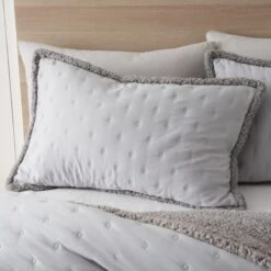 Catherine Lansfield Cosy Nori Soft Sherpa Duvet Cover And Pillowcase Set 29 Catherine Lansfield Cosy Nori Soft Sherpa Duvet Cover And Pillowcase Set -furn Sale Store 30963040 alt01