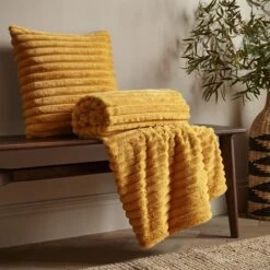 Cosy Ribbed Throw 130cm X 170cm -furn Sale Store 30966082 alt07