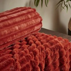 Cosy Ribbed Throw 130cm X 170cm -furn Sale Store 30966083 alt01