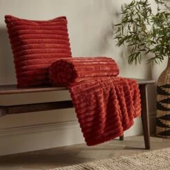 Cosy Ribbed Throw 130cm X 170cm -furn Sale Store 30966083 alt07