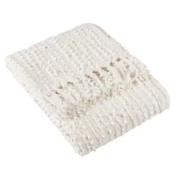 Arvo Boucle Polycotton Yarn Throw 130cm X 180cm -furn Sale Store 30974180 alt02