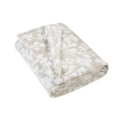Catherine Lansfield Brooke Floral Fleece Throw 200cm X 240cm -furn Sale Store 30976423 alt03