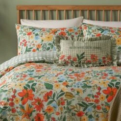 Meadow Haze Polycotton Duvet Cover & Pillowcase Set -furn Sale Store 30976474 alt02
