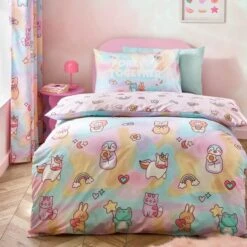Catherine Lansfield Forever Together Polycotton Duvet Cover & Pillowcase Set -furn Sale Store 30977405