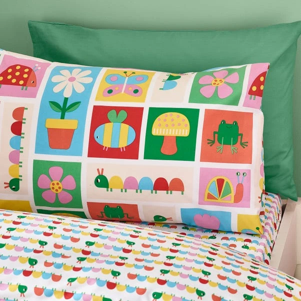 Catherine Lansfield Curious Caterpillar Polycotton Duvet Cover & Pillowcase Set 16 Catherine Lansfield Curious Caterpillar Polycotton Duvet Cover & Pillowcase Set - Image 14