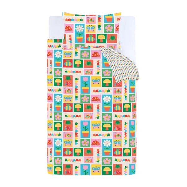Catherine Lansfield Curious Caterpillar Polycotton Duvet Cover & Pillowcase Set 19 Catherine Lansfield Curious Caterpillar Polycotton Duvet Cover & Pillowcase Set - Image 17